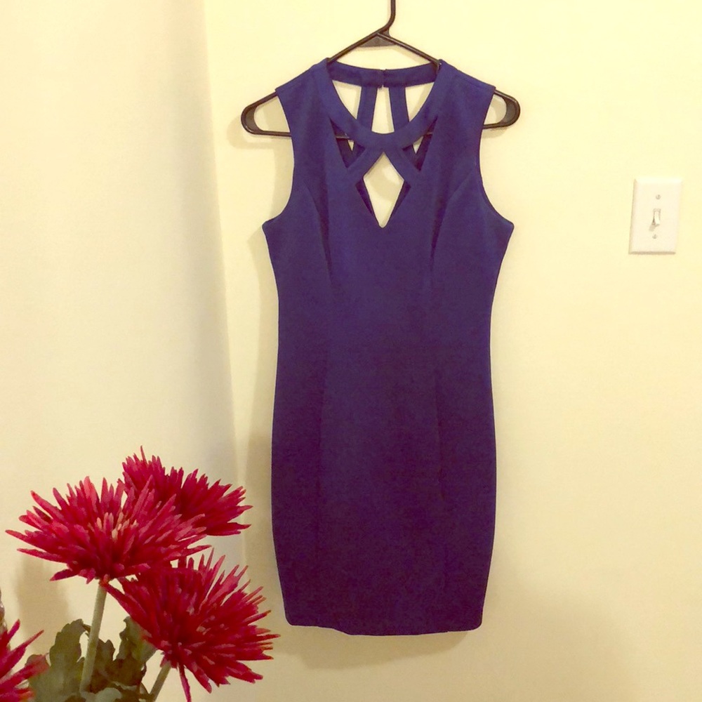 Blue guess dress